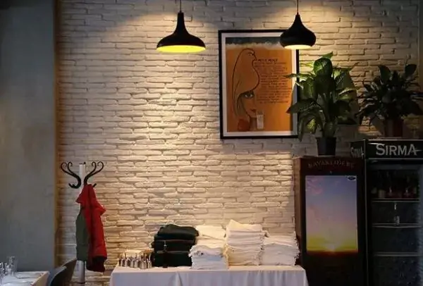 Sedir Dekoratif Tuğla • Beyaz 2 Sedir Dekoratif Tuğla • Beyaz - Görsel 2