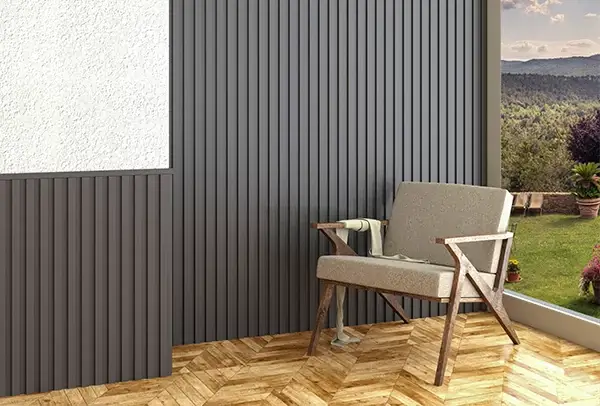 Dekoratif Duvar Lambrisi • Antrasit 2 Dekoratif Duvar Lambrisi • Antrasit - Görsel 2
